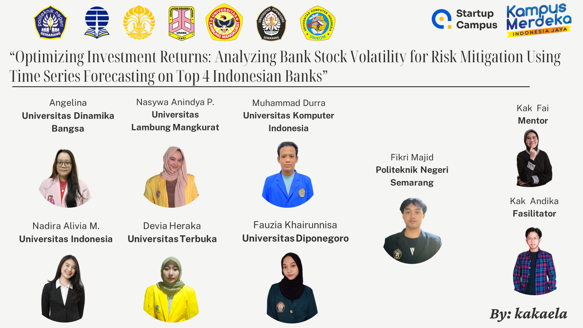 Indonesian Bank Stock Volatility & Time Series Forecasting thumbnail